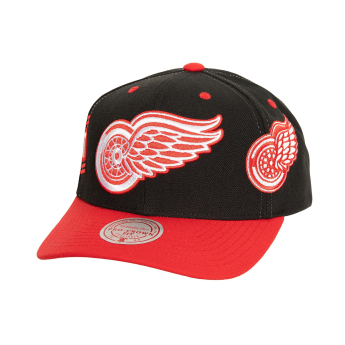 Detroit Red Wings baseball flat sapka Overbite Pro Snapback Vntg