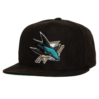 San Jose Sharks baseball flat sapka Sweet Suede Snapback