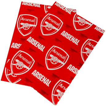FC Arsenal csomagolópapír 2 pcs Text Gift Wrap