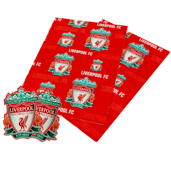 FC Liverpool csomagolópapír 2 pcs Text Gift Wrap