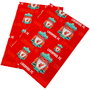 FC Liverpool csomagolópapír 2 pcs Text Gift Wrap
