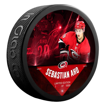 Carolina Hurricanes korong sebastian aho 20 exclusive player hockey puck