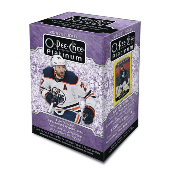 NHL dobozok NHL hokikártyák 2022-23 Upper Deck O-Pee-Chee Platinum Blaster Box