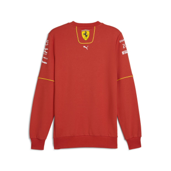 Ferrari férfi pulóver Driver Crew Neck red F1 Team 2024