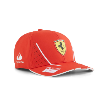 Ferrari baseball sapka Driver Leclerc red F1 Team 2024