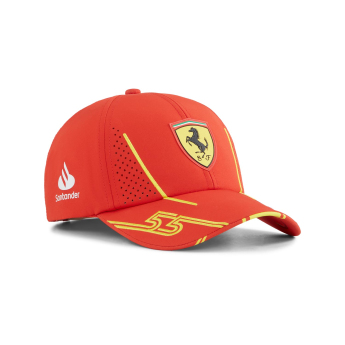 Ferrari baseball sapka Driver Sainz red F1 Team 2024