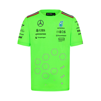 Mercedes AMG Petronas férfi póló Set Up green F1 Team 2024