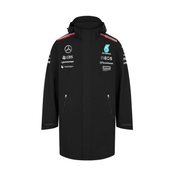 Mercedes AMG Petronas férfi kapucnis kabát black F1 Team 2024