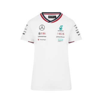 Mercedes AMG Petronas női póló Driver white F1 Team 2024