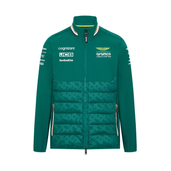 Aston Martin férfi kabát Hybrid green F1 Team 2024