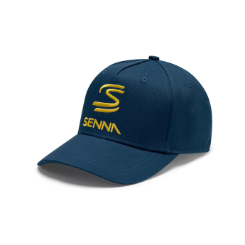 Ayrton Senna baseball sapka Logo blue 2024