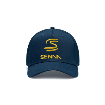 Ayrton Senna baseball sapka Logo blue 2024