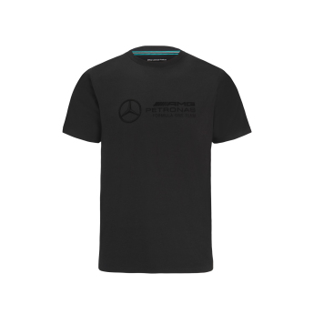 Mercedes AMG Petronas férfi póló Stealth Logo black F1 Team 2024