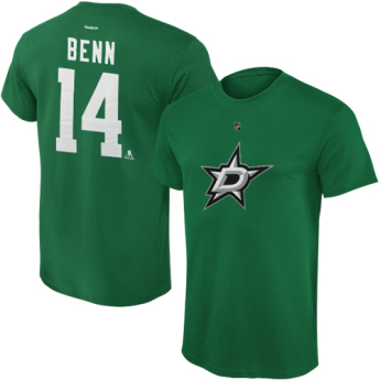 Dallas Stars gyerek póló green Jamie Benn NHL Name & Number