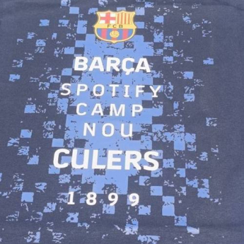 FC Barcelona gyerek póló Logos navy