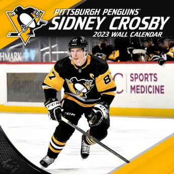 Pittsburgh Penguins naptár Sidney Crosby #87 2023 Wall Calendar