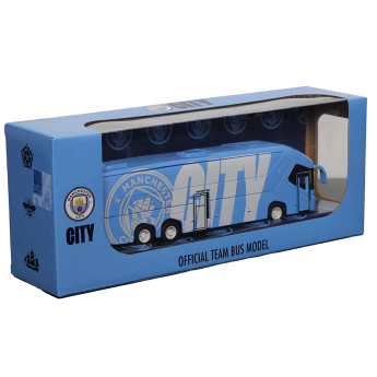 Manchester City busz Diecast Team Bus