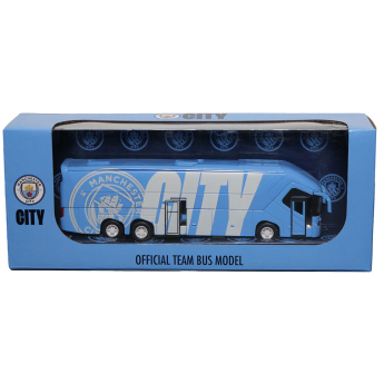 Manchester City busz Diecast Team Bus