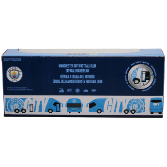 Manchester City busz Diecast Team Bus