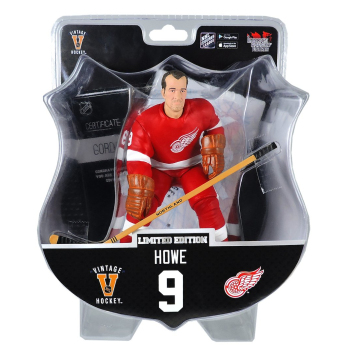 Detroit Red Wings bábu #9 Gordie Howe Imports Dragon Player Replica