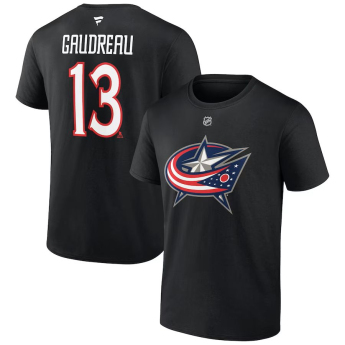 Columbus Blue Jackets férfi póló Johnny Gaudreau #13 Special Edition 2.0 Name & Number