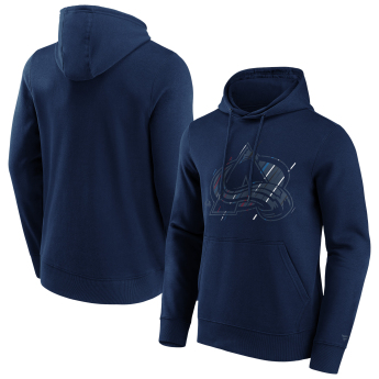 Colorado Avalanche férfi kapucnis pulóver Etch Hoodie navy