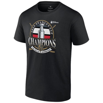 Vegas Golden Knights férfi póló 2023 Stanley Cup Champions Rally Cry