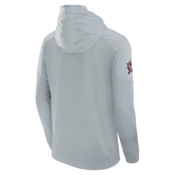 NHL termékek férfi kapucnis pulóver 2024 NHL All-Star Game Authentic Pro Tech Fleece Gray