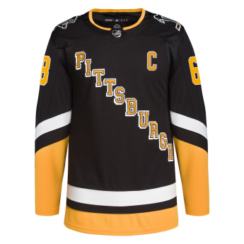Pittsburgh Penguins hoki mez Jaromír Jágr #68 Adidas Authentic Player Pro Alternate Black