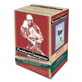 NHL dobozok NHL hokikártyák 2022-23 Upper Deck Parkhurst Champions Blaster Box