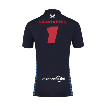 Red Bull Racing pólóing Driver Max Verstappen blue F1 Team 2024