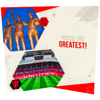 Manchester United születésnapi köszöntő Dad Birthday Card