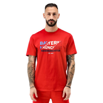 Bayern München férfi póló Rekordmeister red