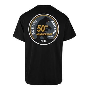 Boston Bruins férfi póló Backer 47 ECHO Tee black