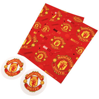 Manchester United csomagolópapír Text Gift Wrap