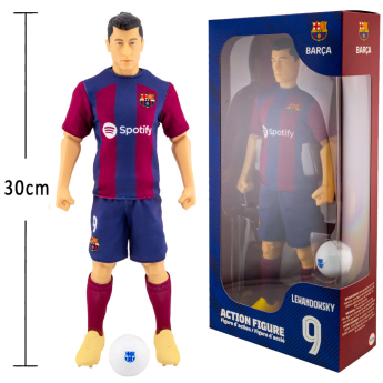 FC Barcelona bábu Robert Lewandowski Action Figure