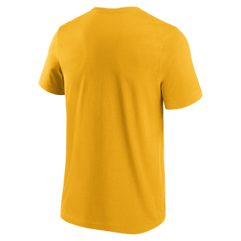 Boston Bruins férfi póló Primary Logo Graphic T-Shirt Yellow Gold