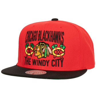 Chicago Blackhawks baseball flat sapka City Love Snapback Vintage