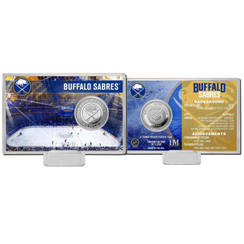 Buffalo Sabres gyűjtői érmék History Silver Coin Card Limited Edition od 5000