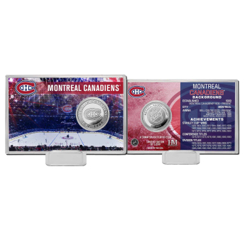 Montreal Canadiens gyűjtői érmék History Silver Coin Card Limited Edition od 5000
