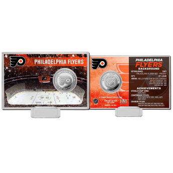 Philadelphia Flyers gyűjtői érmék History Silver Coin Card Limited Edition od 5000