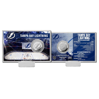 Tampa Bay Lightning gyűjtői érmék History Silver Coin Card Limited Edition od 5000