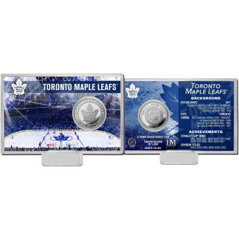 Toronto Maple Leafs gyűjtői érmék History Silver Coin Card Limited Edition od 5000