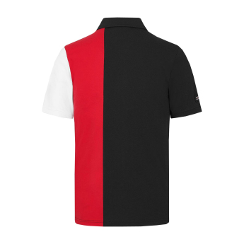 Porsche Motorsport pólóing Stripe black/red/white F1 Team 2024