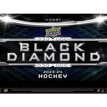 NHL dobozok NHL hokikártyák 2023-24 Upper Deck Black Diamond Hockey Hobby Box