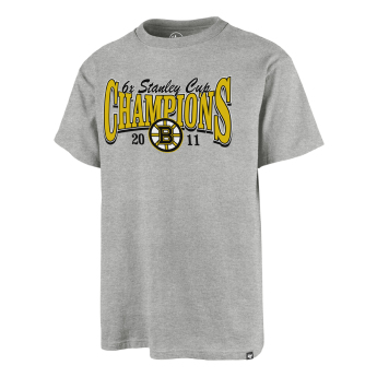 Boston Bruins férfi póló Champions Backer 47 ECHO Tee grey