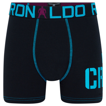 Cristiano Ronaldo gyerek boxeralsó 2pack CR7 black-siluet
