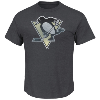 Pittsburgh Penguins férfi póló Pigment Dyed grey