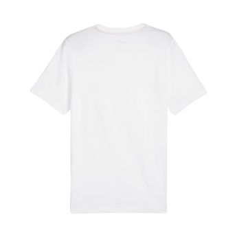 Forma 1 férfi póló small logo white F1 Team 2024