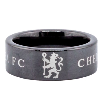 FC Chelsea gyűrű Black Ceramic Ring Medium